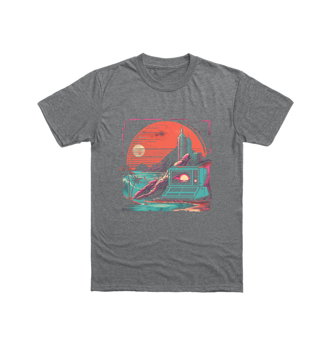 Graphite Heather Printed T-shirt