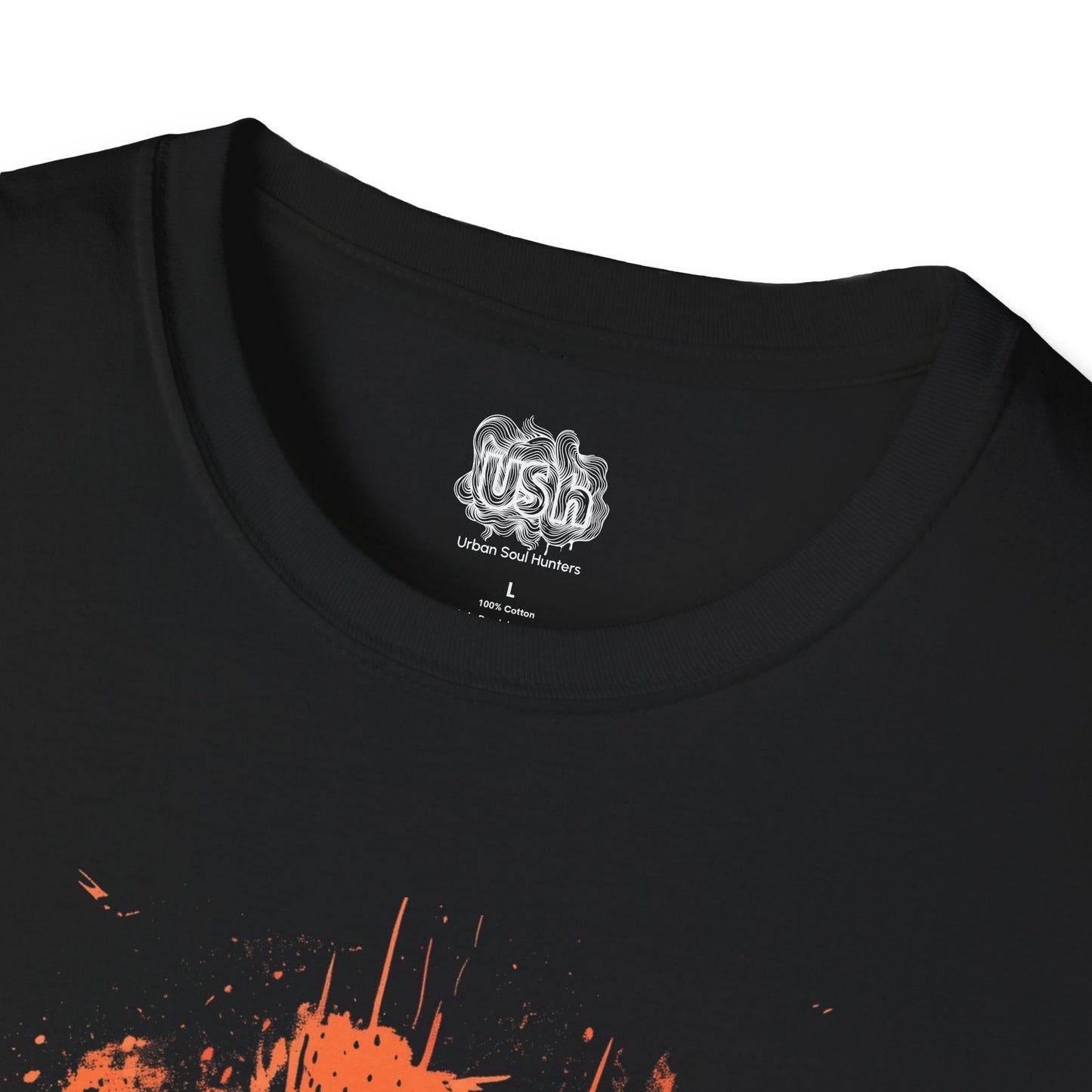 Splatter Pumpkin Graphic Halloween T-Shirt