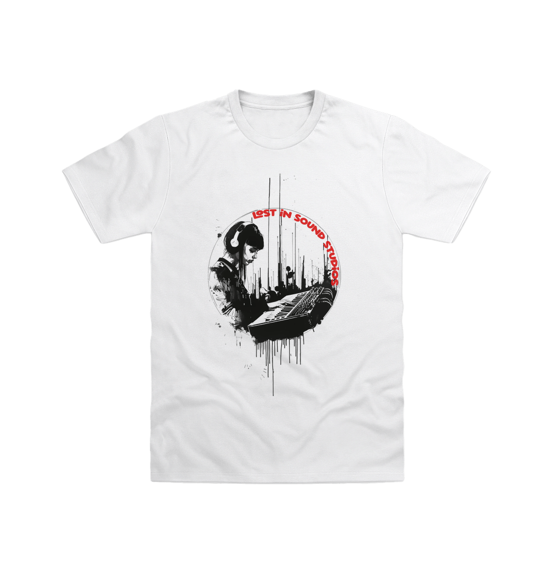 White Printed T-shirt