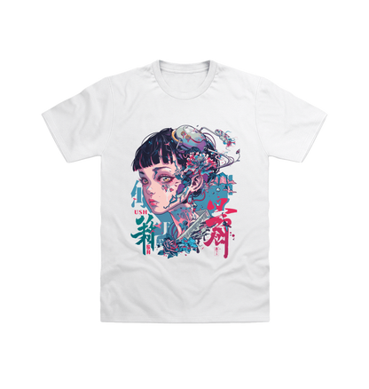 White Printed T-shirt