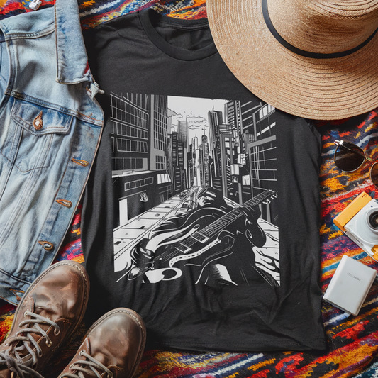 Guitar Fantasy Graphic T-Shirt