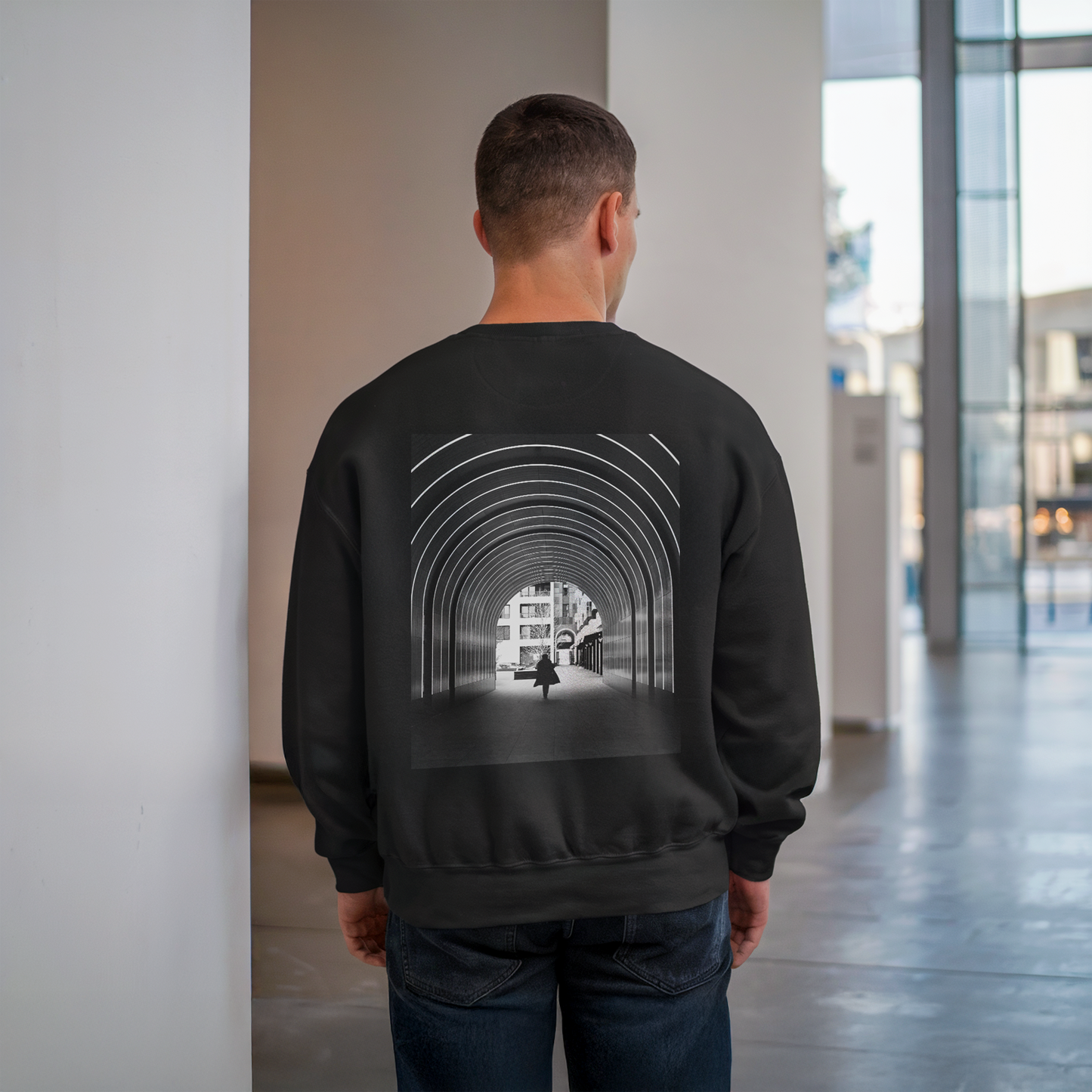 West End Tunnel London Graphic Sweatshirt - Artist Feature