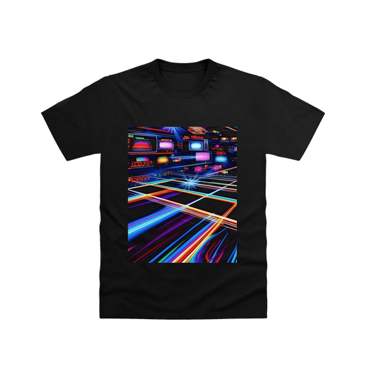 Black Printed T-shirt