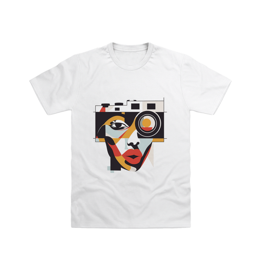 White Printed T-shirt