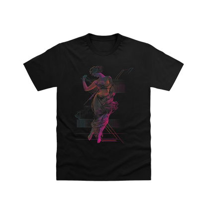 Black Printed T-shirt