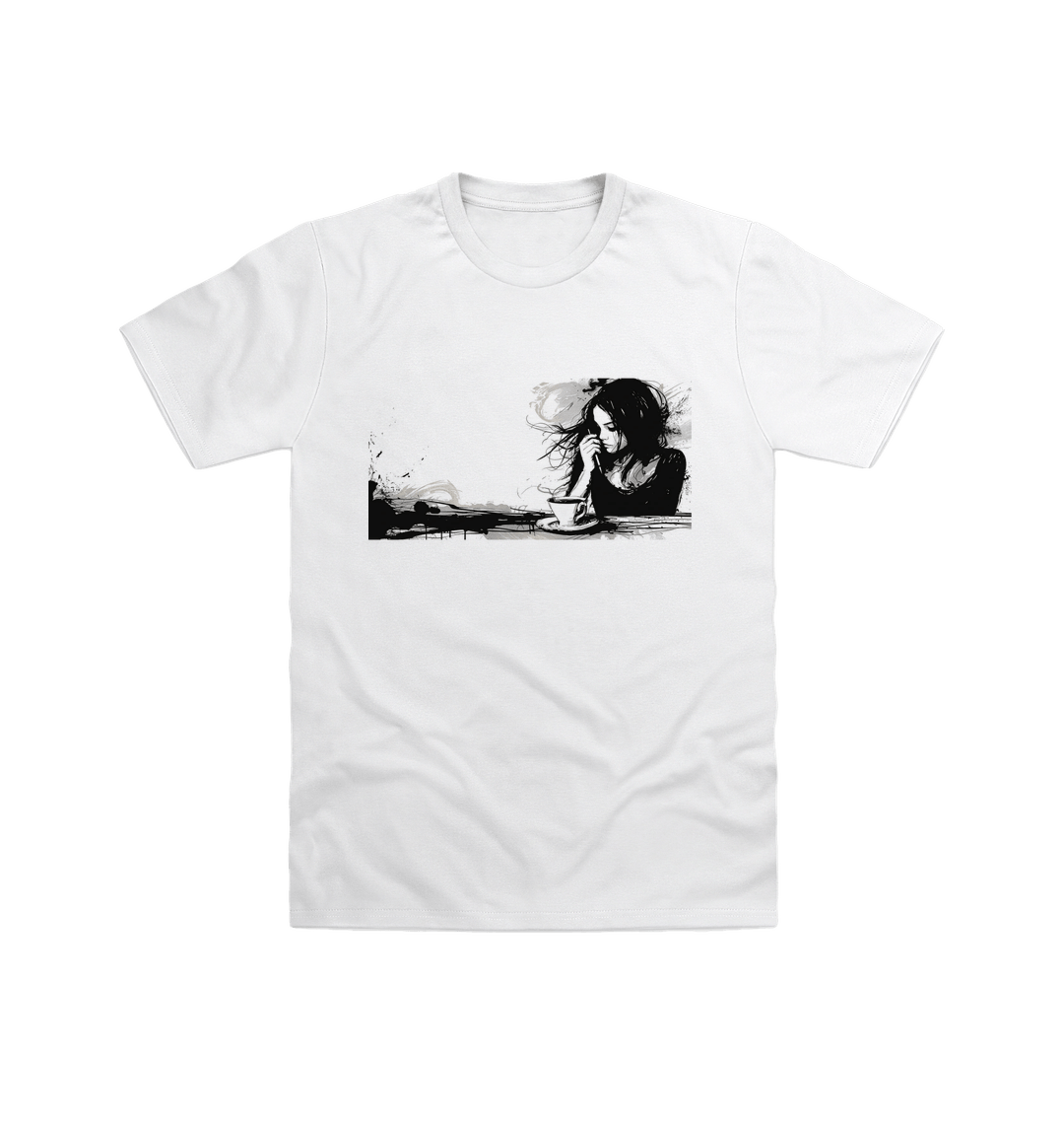 White Printed T-shirt
