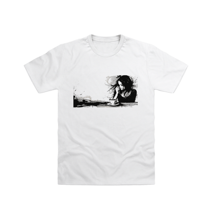 White Printed T-shirt