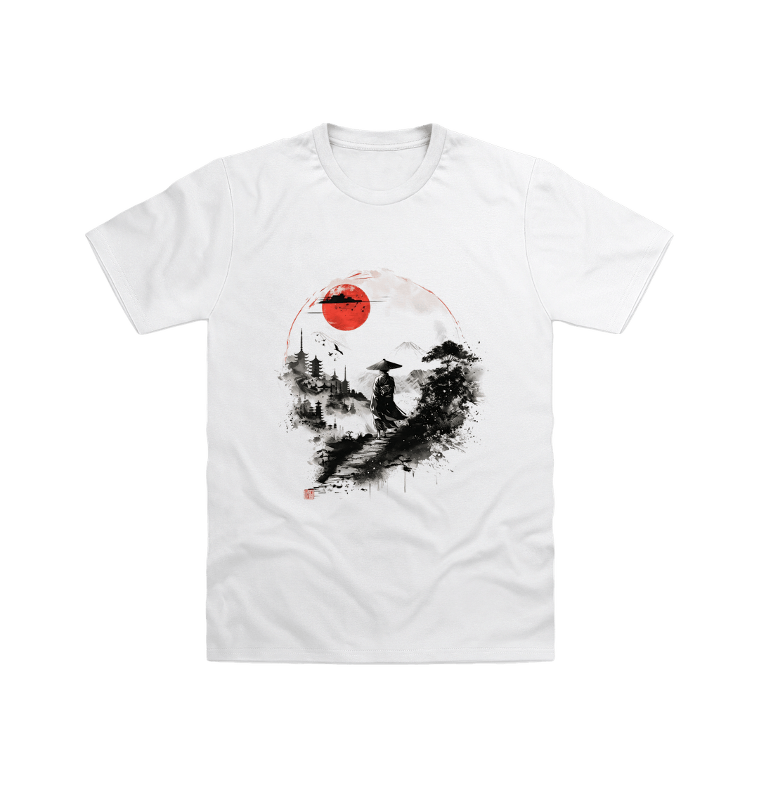 White Printed T-shirt