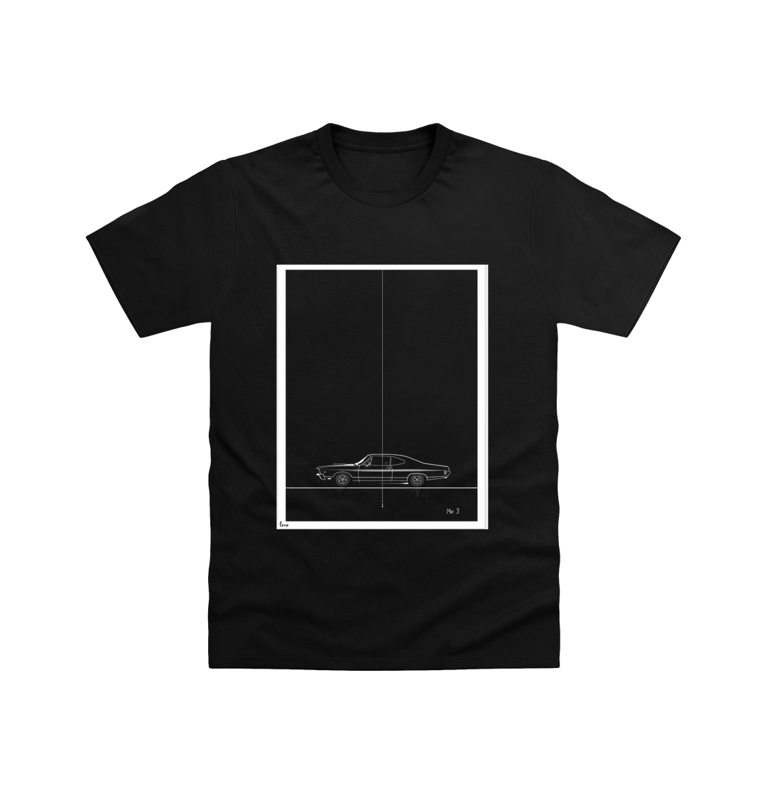 Black Printed T-shirt