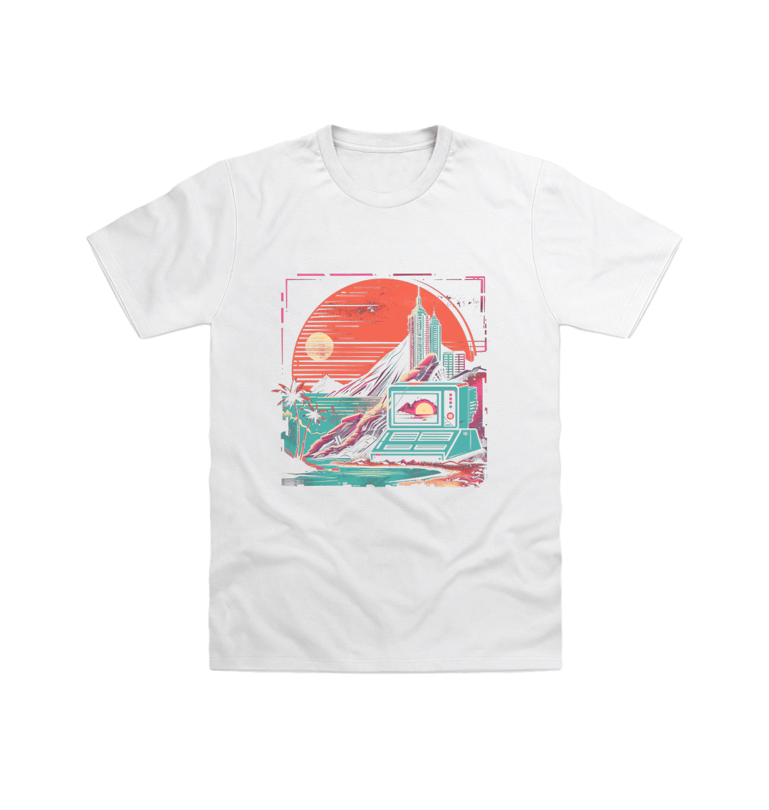 White Printed T-shirt