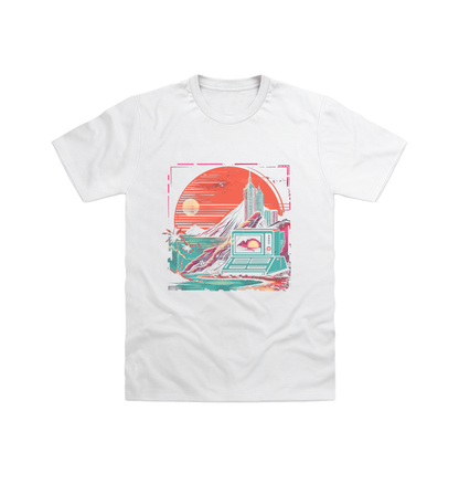 White Printed T-shirt