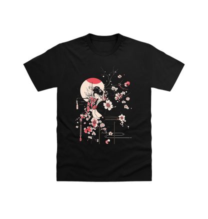Black Printed T-shirt