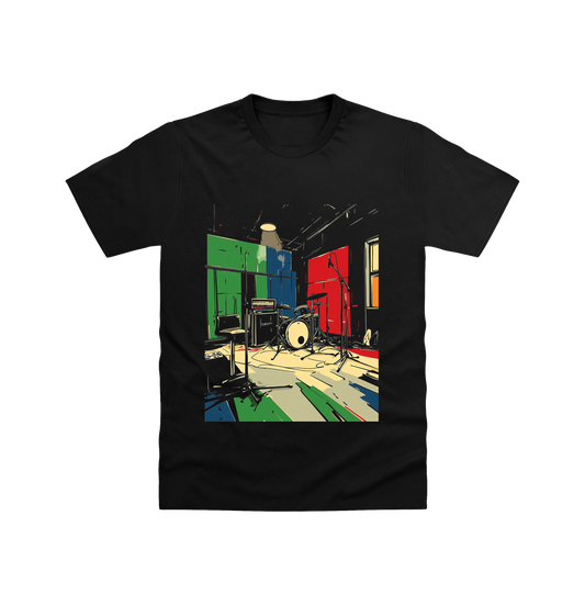 Black Printed T-shirt