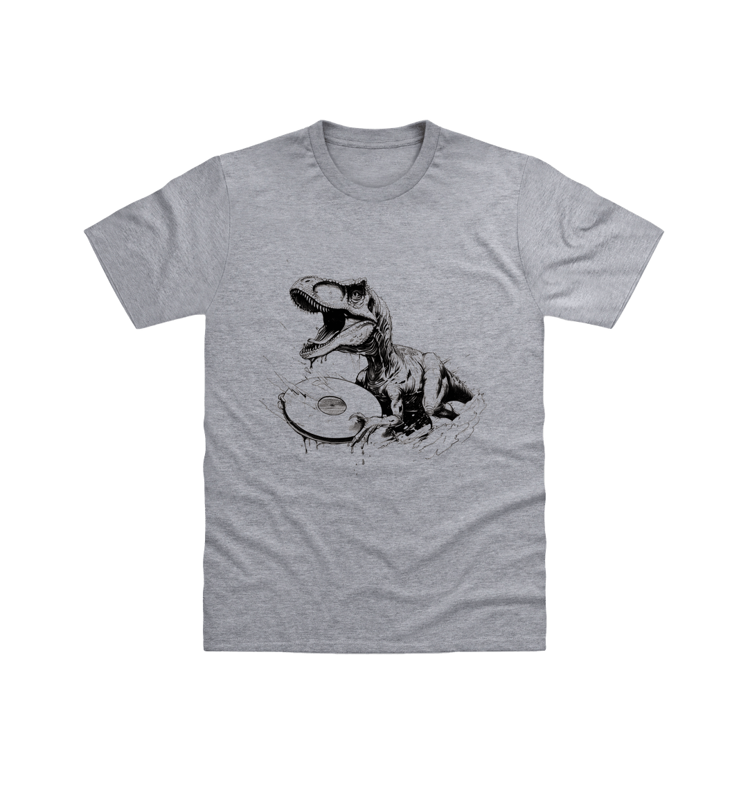 RS Sports Grey Printed T-shirt