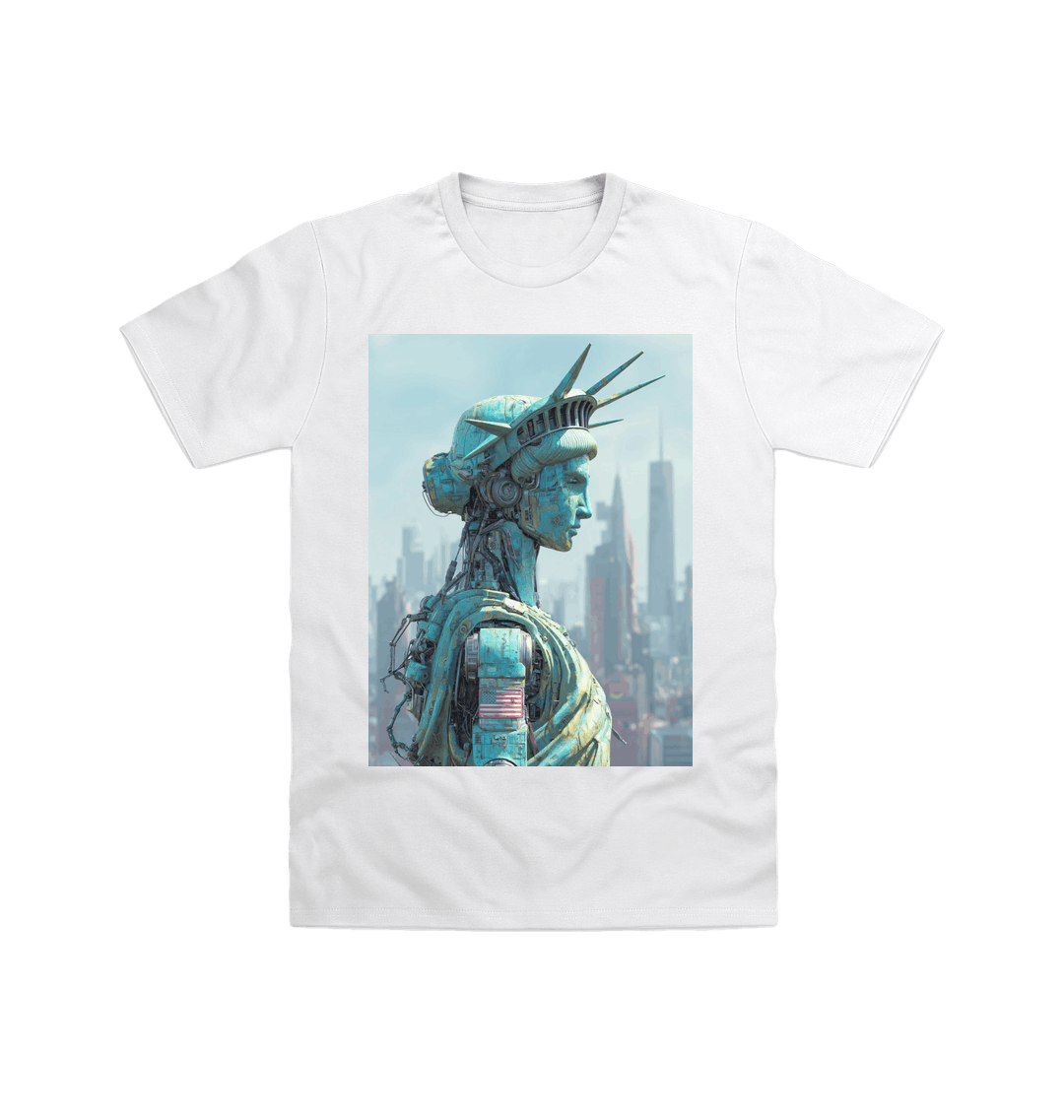 White Printed T-shirt