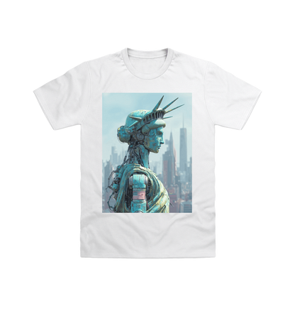 White Printed T-shirt