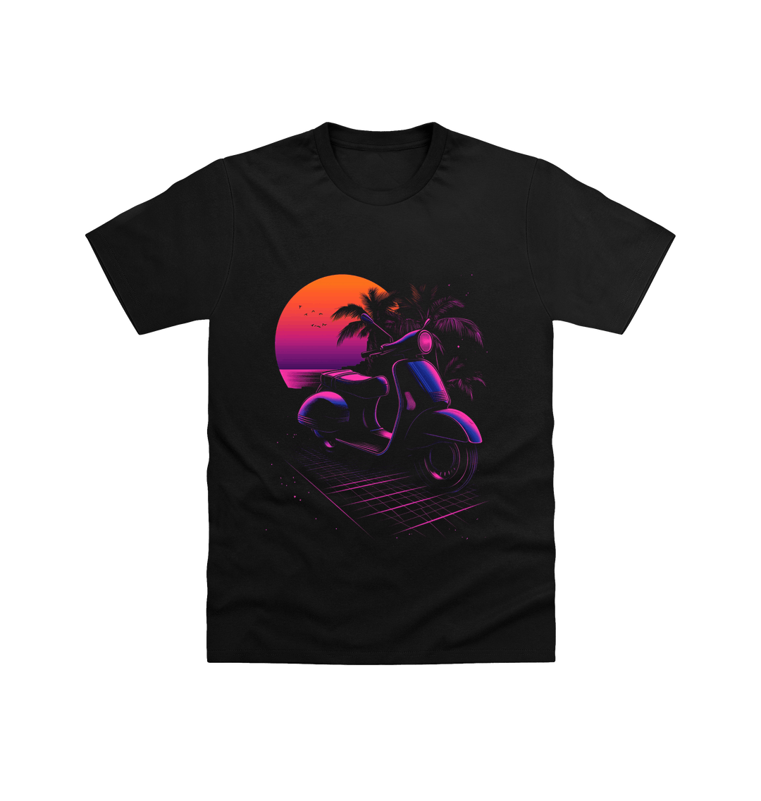 Black Printed T-shirt