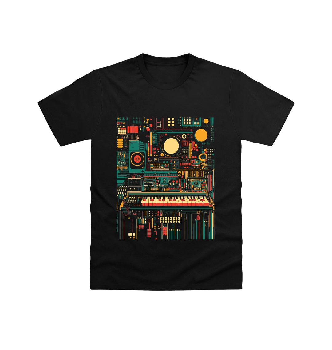 Black Printed T-shirt