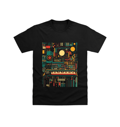 Black Printed T-shirt