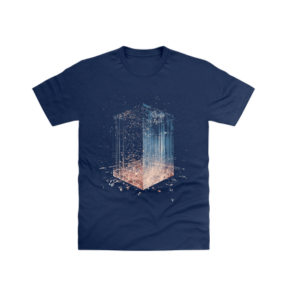 Navy Printed T-shirt