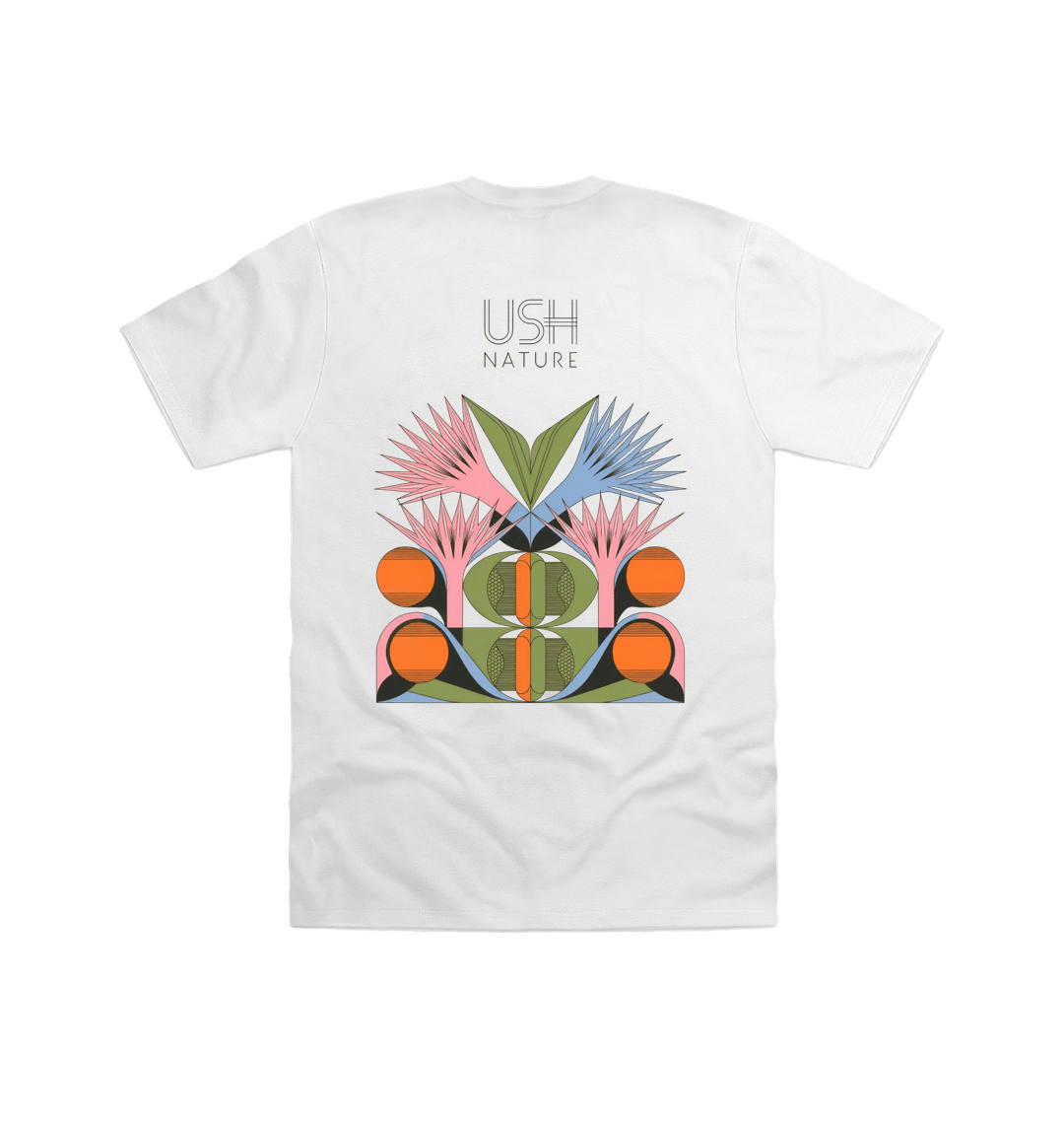 White Printed T-shirt