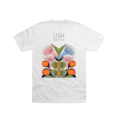 White Printed T-shirt