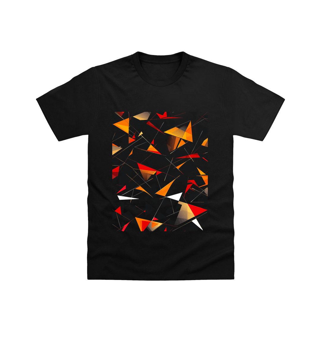 Black Printed T-shirt