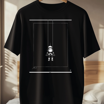 Minimalistic Retro Robot T-Shirt