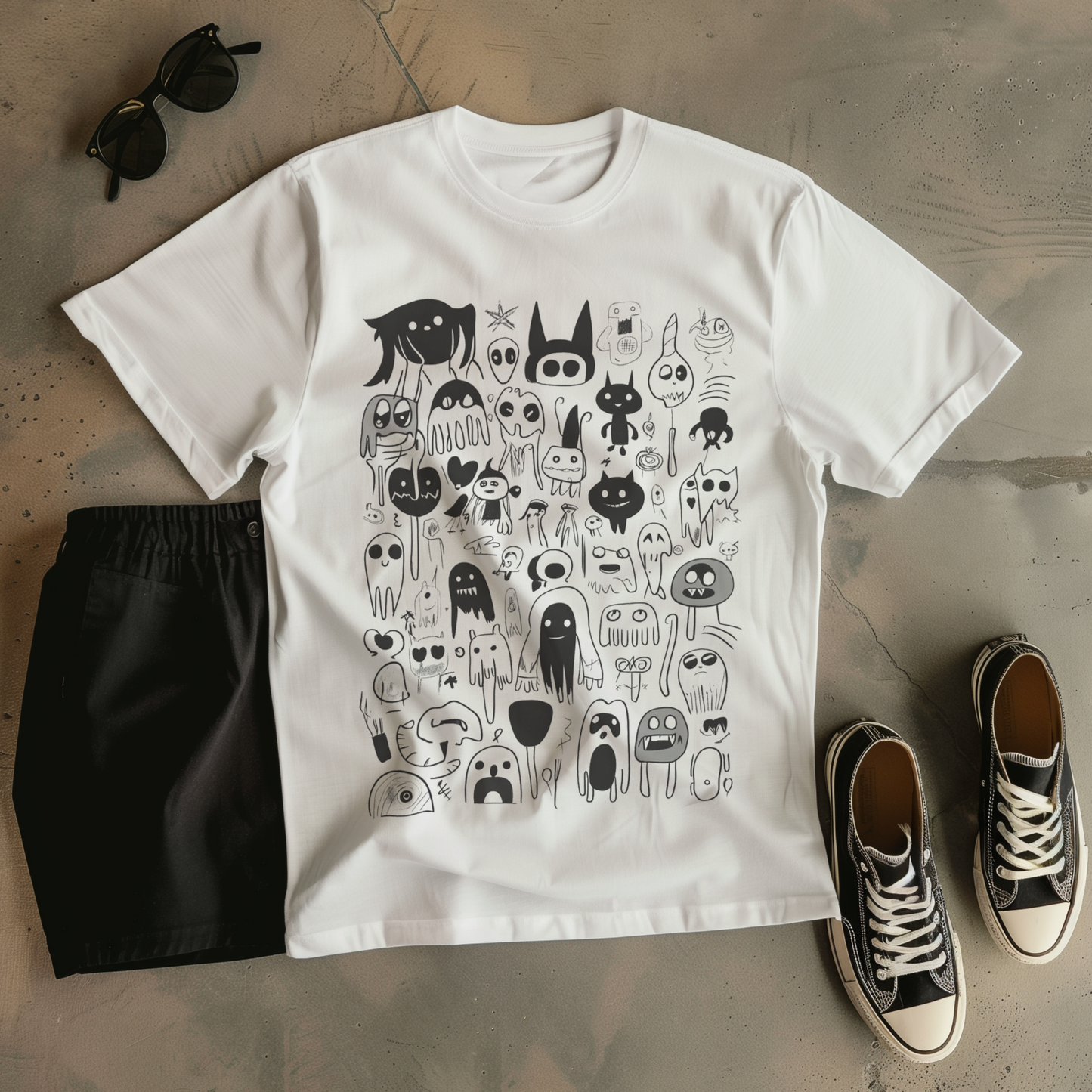 Ghosty Fellas Graphic T-Shirt