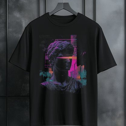 Retrowave Roman Graphic T-Shirt